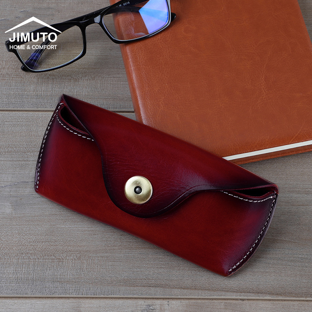 Leather Eyeglasses Case-JIMUTO JEC-01