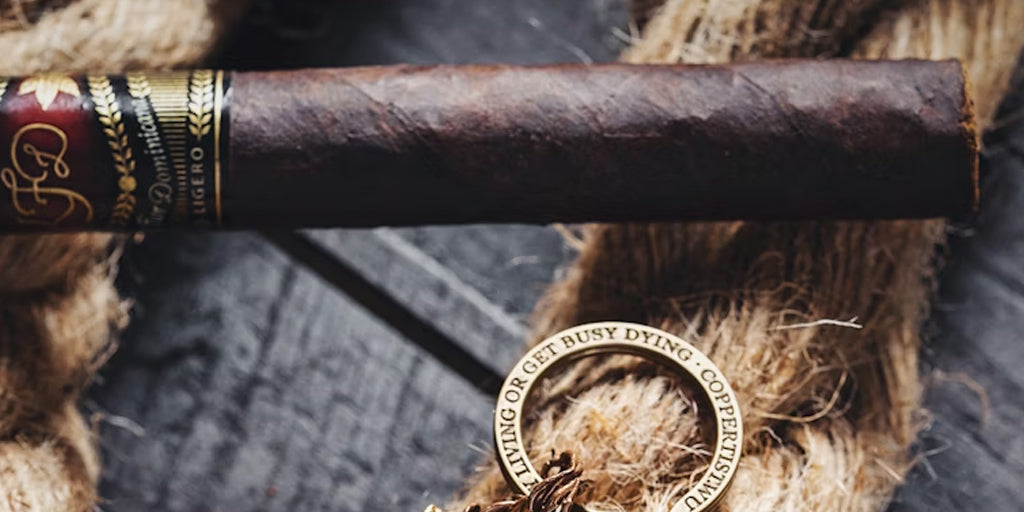 a cut cigar ready to smoke