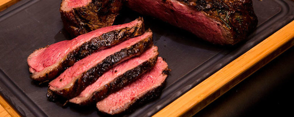 outdoor grilling steak