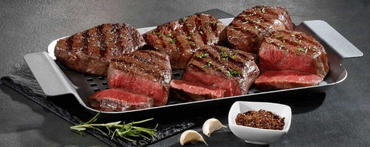 grilled steaks
