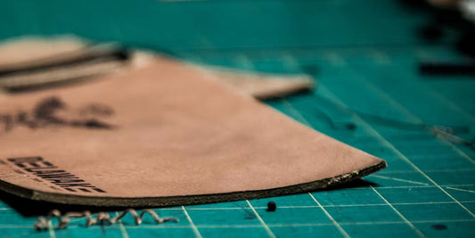handcrafted leather progress
