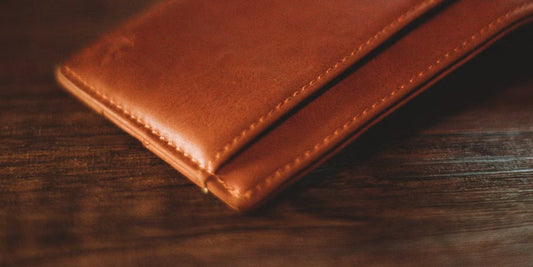 luxury leather craft on a desk