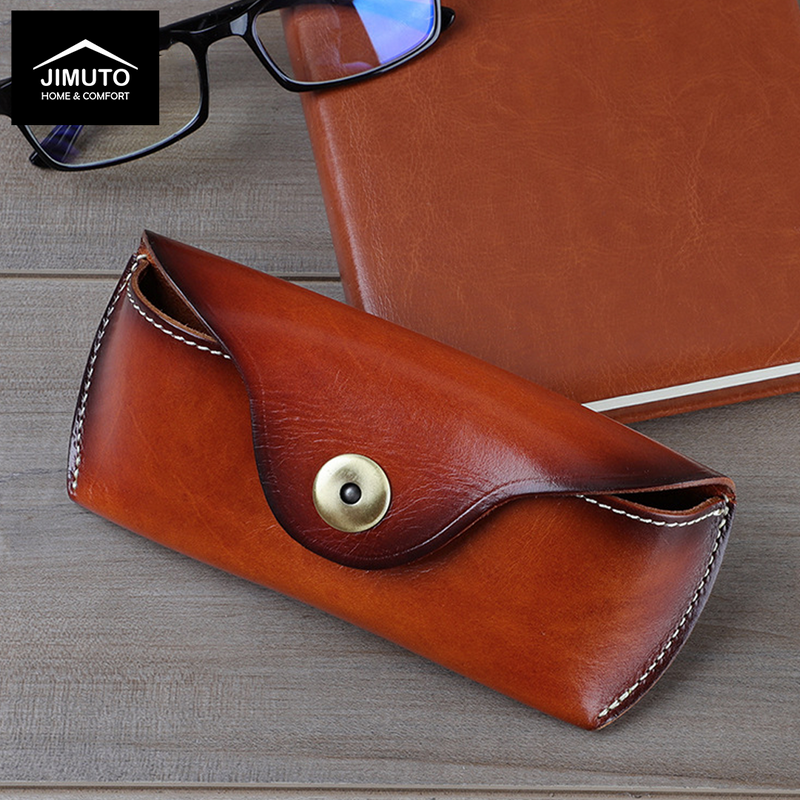 Premium Leather Eyeglasses Case-JIMUTO JEC-LE