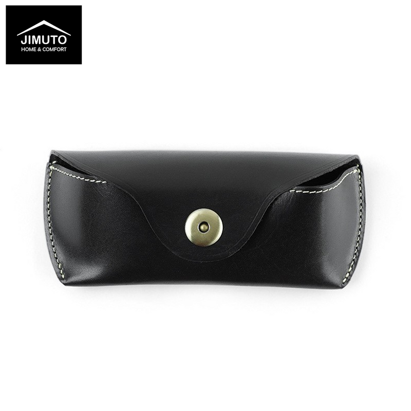 Premium Full-Grain Leather Eyeglasses Case |Unisex| JIMUTO JEC-LE