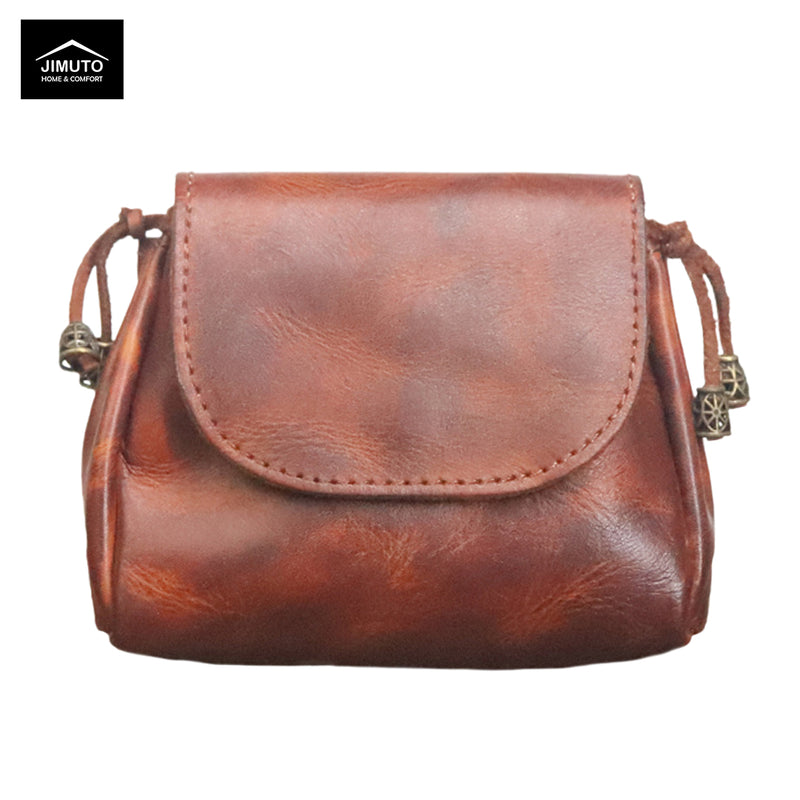 Vegetable-Tanned Leather Clutch | Ladies | JIMUTO BLC