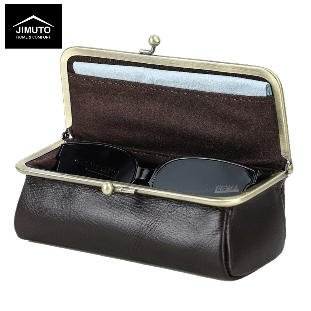Leather Eyeglasses Case-JIMUTO JEC-MS