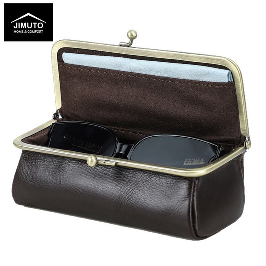 Leather Eyeglasses Case-JIMUTO JEC-MS