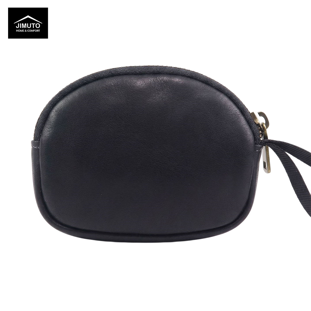 Handmade Top-Grain Cowhide Pouch / Wallet / Retro Coin / Headphone Pouch |Unisex | JIMUTO XLC